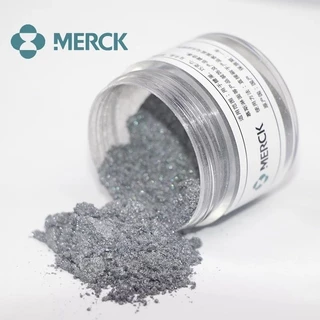 Màu thực phẩm nhũ bột màu xám bạc hiệu Merck hũ 15g