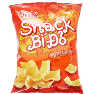 Snack BÍ ĐỎ vị bò nướng Oishi gói 32g_KK0050