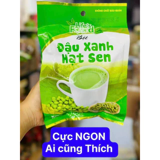 Bột đậu xanh hạt sen có đường uống liền - bịch 300g (12gói x 25g) - Life's Food