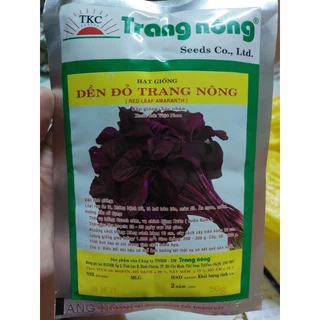 HẠT GIỐNG RAU DỀN ĐỎ TRANG NÔNG (GÓI 50gr)