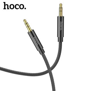 Dây tín hiệu 2 đầu 3.5mm Hoco UPA19 có độ dài 1m và 2m, chất liệu dây bện nylon + TPE