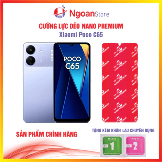 Cường lực dẻo Nano Xiaomi Poco C65 chống xước bảo vệ màn hình - Ngoan Store