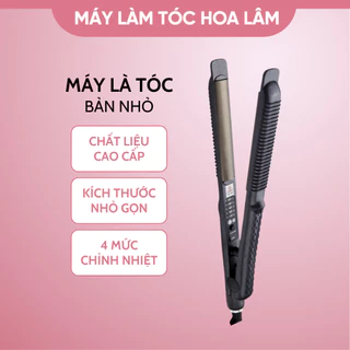 Máy duỗi tóc, máy ép tóc bản nhỏ, máy là tóc 5 mức chỉnh nhiệt làm nóng nhanh kẹp không rít tóc an toàn dễ sử dụng