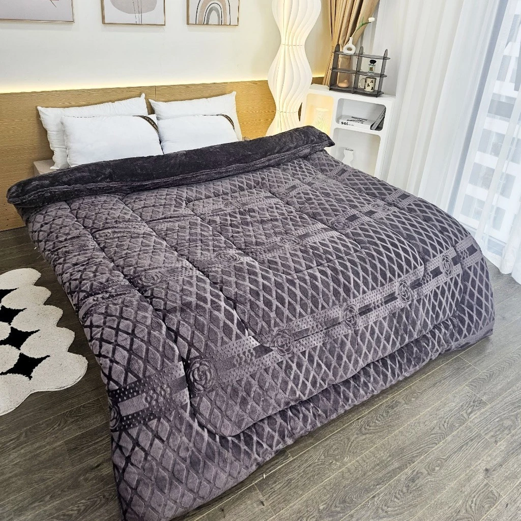 Chăn lông COCO sưởi ấm nhập khẩu cao cấp sản phẩm mới 2023 2m3x2m 4kg