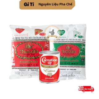 Trà Thái Xanh 200gr | Trà Thái Đỏ 400gr | Chính Hãng Loại 1 Công Ty