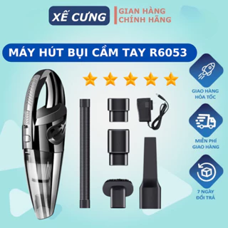 Máy hút bụi mini ⚡️ 𝐅𝐑𝐄𝐄 𝐒𝐇𝐈𝐏 ⚡️dùng gia đình và ô tô có dây tẩu nguồn 12v và không dây - BH 12 tháng