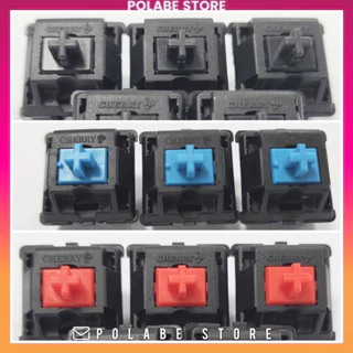 Cherry Red Black Blue Rã Hàn Pink Linear switch Công Tắc Bàn Phím Cơ - Polabe Store