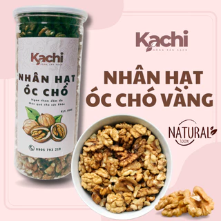 Nhân Hạt Óc Chó Vàng Tách Vỏ KACHI NÔNG SẢN, Hạt Ngũ Cốc Dinh Dưỡng Cho Bà Bầu, Ăn Kiêng, Giảm Cân 500G