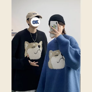 Áo Len Sweater Kẻ Sọc Unisex Nam Nữ Đẹp thời trang ulzzang hàn quốc - Len16