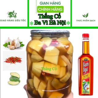 Xoài Bao Tử Ngâm Mắm Ớt Siêu Ngon  . Ăn Cơm Chấm Đồ Luộc Ngon Tuyệt