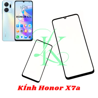 Kính ép trên màn hình dành cho Honor X7A  ( kính honor x7a )