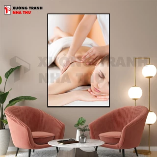 1 Tranh Treo Tường Spa 40x60cm Thẩm Mỹ Viện - Tranh Dán Tường Chăm Sóc Da Trang Trí Decor Nhiều Mẫu Mã