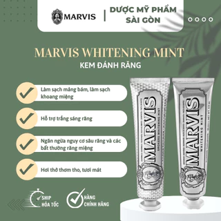 Kem đánh răng Marvis Whitening Mint 85ml