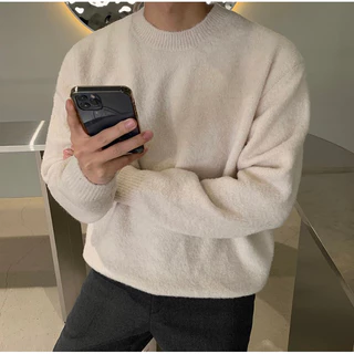 sweater len ép mịn phong cách Korea