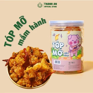 Tóp Mỡ Mắm Hành Thơm Ngon Giòn Rụm - Ăn Vặt Thanh An