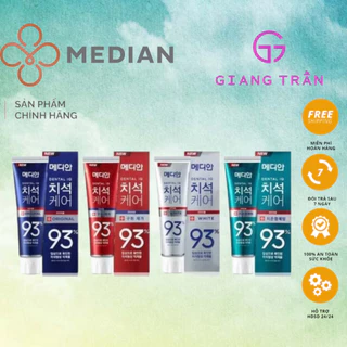 Kem Đánh Răng MEDIAN 93% 120gr Hàn Quốc