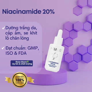 Serum Niacinamide 20% Celine19 giúp trắng da, giảm thâm nám, dưỡng ẩm và se khít lỗ chân lông 30ml