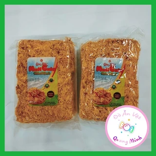 Cơm cháy, cơm sấy Minh Châu gói 250g với nước xốt đậm đà thơm ngon hấp dẫn, đồ ăn vặt giá rẻ, đồ ăn vặt hot nhất