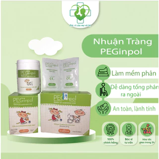 [Chính Hãng] PEGinpol - Giúp nhuận tràng, làm mềm phân. Hỗ trợ táo bón cấp và mãn tính, rối loạn nhu động ruột