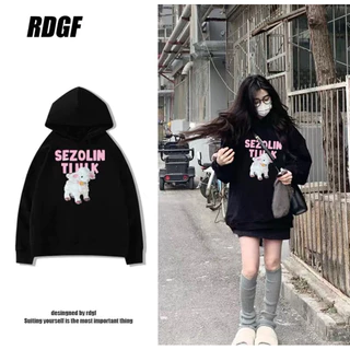 🌲🌲🪵 Áo nỉ Hoodie con cừu, nỉ bông cotton mịn dày dặn( không xù) ( ảnh shop chụp)