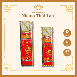 Hương Nhang Thần Tài Thái Lan Nhập Khẩu Chính Hãng Cuốn Tàn Tài Lộc túi 185 nén