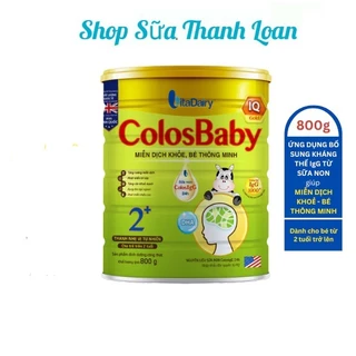 [HSD T2-2026] [Quét Mã QR - TL Đổi Quà] Sữa Non Colosbaby IQ Gold 0+/ 1+/ 2+ 800g.