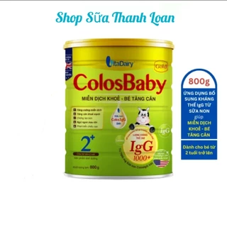 [HSD T5-2026] [Quét Mã QR Tích Xu] Sữa Bột Vitadairy COLOSBABY GOLD 0+/ 1+/ 2+ 800G.