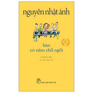 Sách - Bàn có năm chỗ ngồi (khổ nhỏ) - NXB Trẻ