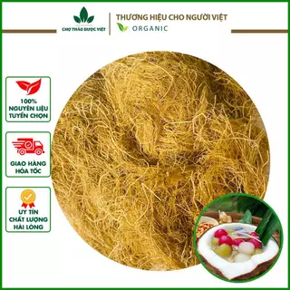 Rong câu chỉ vàng 100g, rau câu, rong biển nấu chè, xu xoa thơm ngon - Chợ Thảo Dược Việt