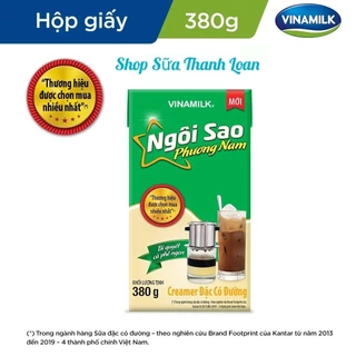 [HSD T12-2024] COMBO 3 HỘP Creamer đặc Ngôi Sao Phương Nam xanh lá Hộp giấy 380g.