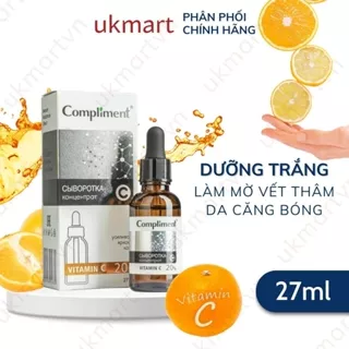 Serum Dưỡng Trắng, Mờ Thâm Compliment 20% Vitamin C 27ml