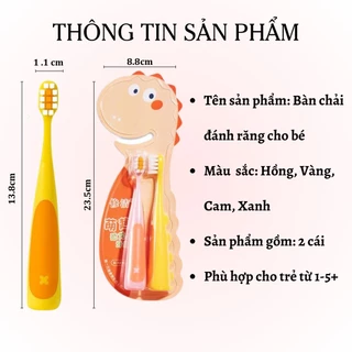 Bàn Chải Đánh Răng Tokya Vệ Sinh Răng Miệng Cực Sạch Cho Trẻ Em