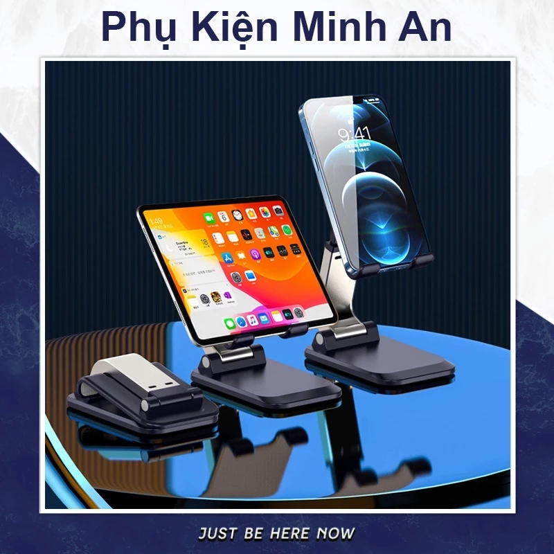 Giá Đỡ Điện Thoại Máy Tính Bảng Kệ Để Bàn Xem Phim Livestream Gấp Gọn Đa Năng Tiện Dụng Cao Cấp Q7