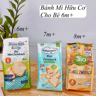 Bánh Mì Hữu Cơ Babydream Cho Bé Từ 6 Tháng Ăn Dặm