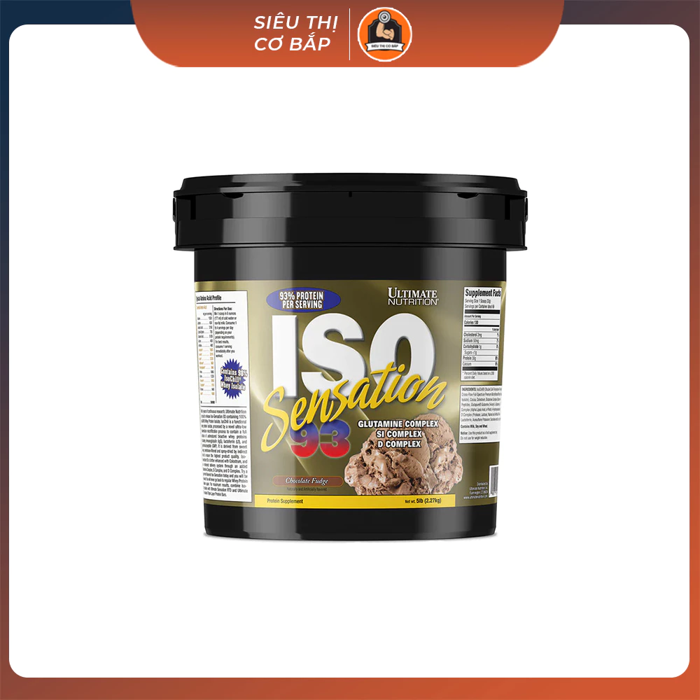 Sữa tăng cơ Iso Sensation 93 - Ultimate nutrition - 5lbs (2.3kg)