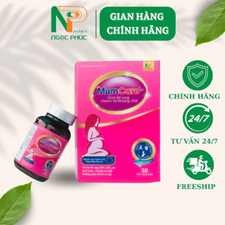 Viên uống bà bầu tổng hợp MUM CARE, bô sung sắt, axit folic,DHA,  và các vitamin khoáng chất cần thiết