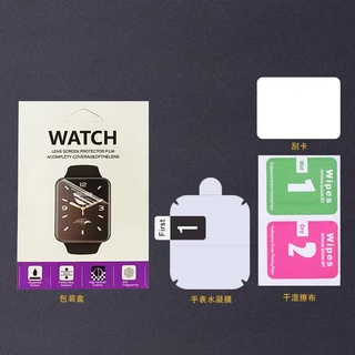 Miếng dán dẻo PPF nano bảo vệ màn hình apple watch seri 9/8/7/6/5/4/3/2/1/SE size 38/40/41/42/44/45/49 mm