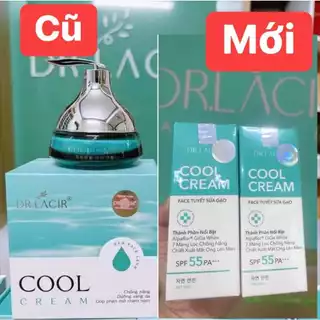 Kem Face Lạnh Cool Cream Dr Lacir - Kem dưỡng ngày Dr Lacir - Kem chống nắng phổ rộng UV Protection Dr Lacir