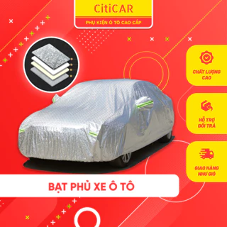 Bạt Phủ Xe Ô Tô 4,5,7 Chỗ CHỐNG THẤM NƯỚC Cao Cấp, 3 Lớp Dày Dặn, Phản Quang | Đầy Đủ Dòng Xe, Kích Cỡ