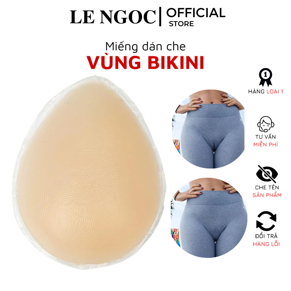 Miếng Dán Che Vùng Kín, Vùng Bikini Chất Liệu Silicone Cao Cấp Giúp Chống Lộ Khi Mặc Đồ Bó Sát Lê Ngọc 411