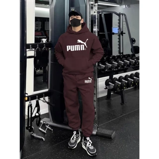 Set Bộ Thể Thao Hoodie Mũ 2 Lớp Áo Kèm Quần Nỉ Phối LOGO Sành Điệu Lịch Sự, Chất Liệu Nỉ Ngoại Dày Dặn ẤM Mùa Đông 2023