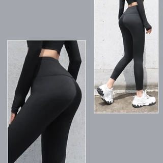 Quần tập gym yoga legging nữ cạp cao nâng mông tôn dáng vải thun lạnh co dãn 4 chiều thoáng mát C111