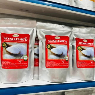 1KG Đừơng siêu ngọt tổng hợp - Chất tạo ngọt Acesulfame K-chất tạo ngọt tổng hợp 950 gói 1kg an toàn thực phẩm