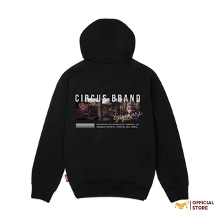 Áo Hoodie form rộng unisex Local Brand Circus áo khoác chất nỉ bông cotton dày dặn, đứng form – Mã HB15_text studio