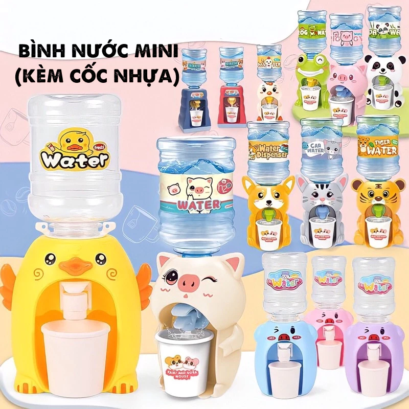 Đồ Chơi Bình Nước Mini Vui Nhộn Cho Bé Loại Xịn Có Hộp, quà tặng cho bé trai bé gái, đồ chơi nấu ăn, đồ chơi thông minh