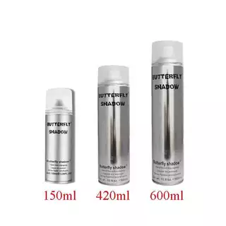 Gôm Bạc 150ml 320ml 600ml,Gôm xịt tóc Butterfly Shadow Chính hãng, Dùng Cả Nam Nữ