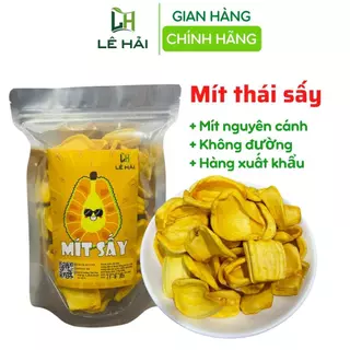 Mít thái sấy giòn 500g Lê Hải, nguyên cánh, hàng xuất khẩu giòn rụm thơm ngon