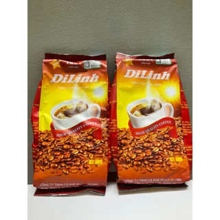 combo 2 gói cafe Dilico Di Linh mỗi gói 500gr có tem xác thực chính hãng.