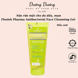 Sữa rửa mặt Floslek Anti Acne Bacterial Face Cleansing Gel sạch sâu, ngừa mụn 200ml