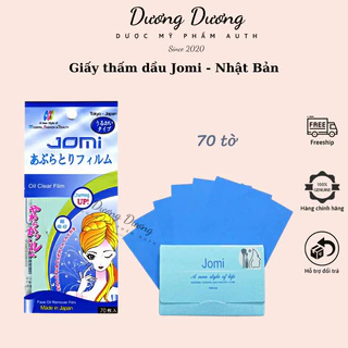 Giấy thấm dầu Jomi Nhật Bản - 70 tờ [chính hãng]